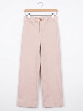 Marine Layer Bridget Wide Leg Crop Chino Pants